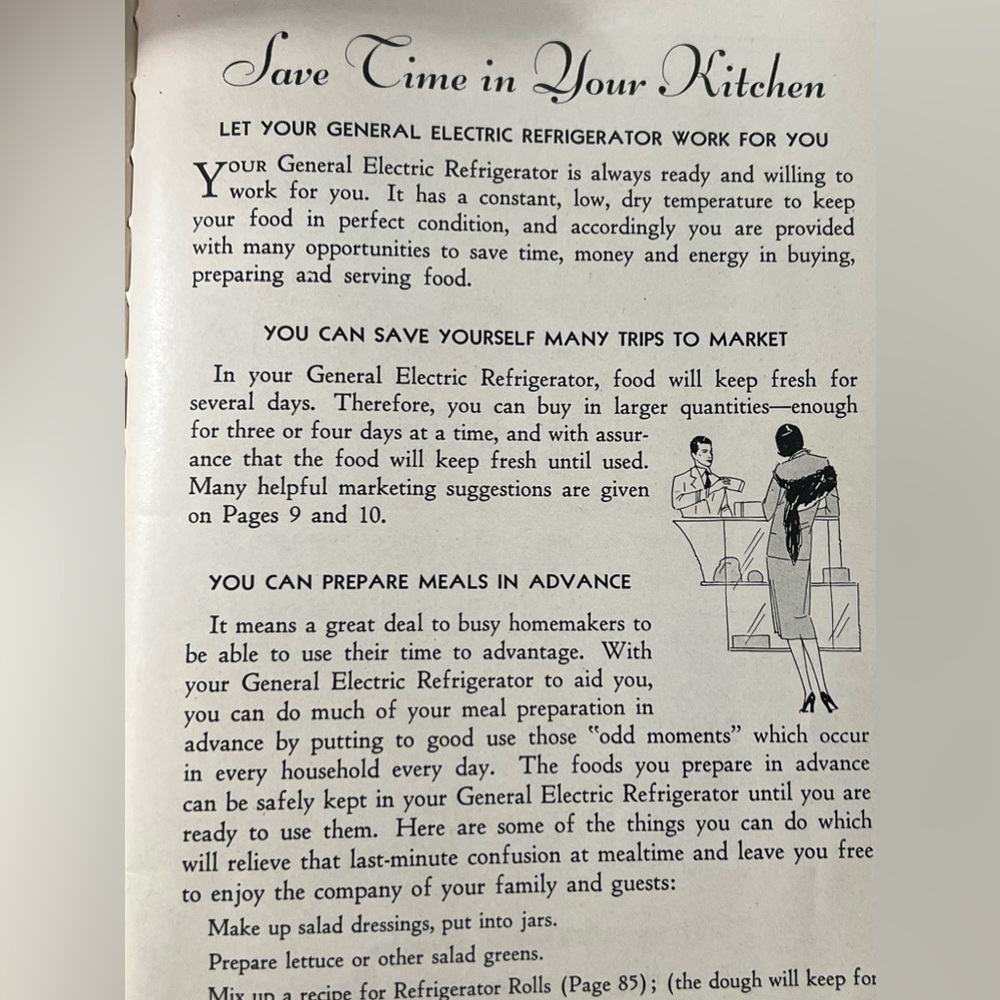 1932 The Silent Hostess Treasure Book published by General Electric, 5th Edition - Picture 10 of 16
